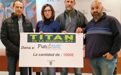 C.D. Alcazar Bikes dona la cantidad total de 1.000 euros a la Fundación Atrofia Muscular Espinal