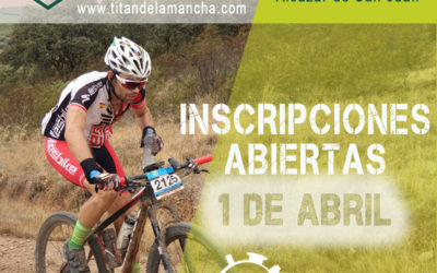 El próximo día 1 de abril se abren las inscripciones para Titán de la Mancha 2020